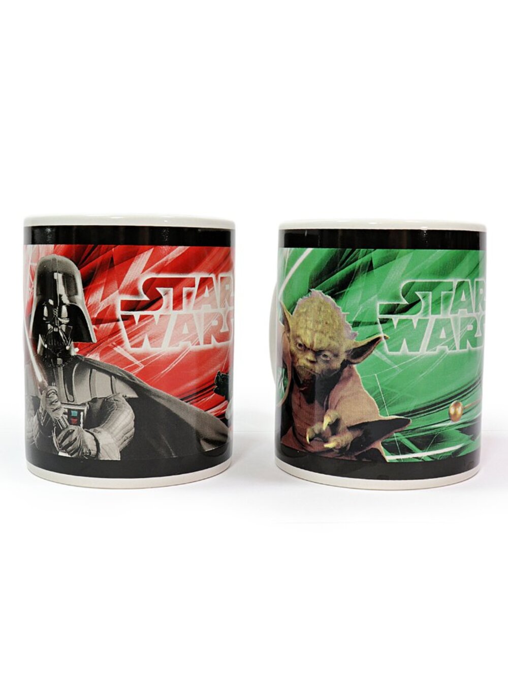 Galeria Star Wars Coffee Mugs Set of 2 Darth Vader Storm Trooper Chewbacca Yoda